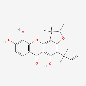 molecular formula C23H24O6 B600689 瑞迪黄酮 B CAS No. 77181-98-7