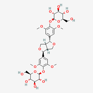molecular formula C34H46O18 B600718 Eleutheroside E CAS No. 39432-56-9