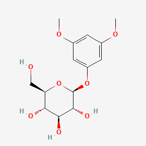 molecular formula C14H20O8 B600721 紫杉酚 CAS No. 90-71-1