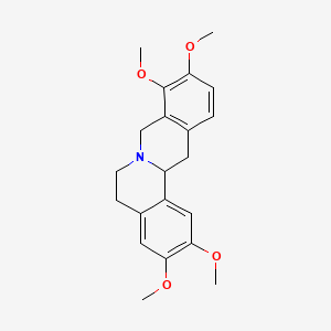 molecular formula C21H25NO4 B600727 四氢掌叶碱 CAS No. 2934-97-6