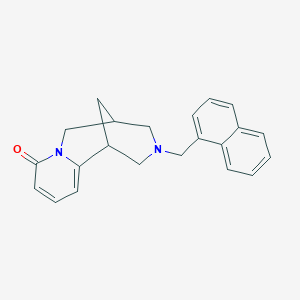 11-(1-naphthylmethyl)-7,11-diazatricyclo[7.3.1.0~2,7~]trideca-2,4-dien-6-one