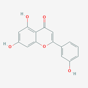B600760 5,7-dihydroxy-2-(3-hydroxyphenyl)-4H-chromen-4-one CAS No. 72472-92-5