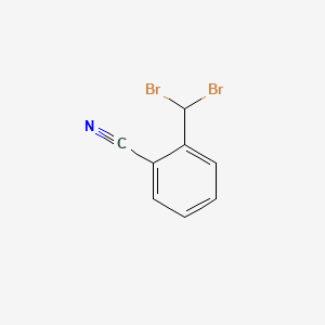 molecular formula C8H5Br2N B600829 邻氰基苯甲酰溴 CAS No. 655-63-0