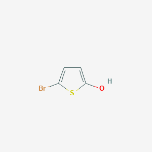 molecular formula C4H3BrOS B060084 5-溴噻吩-2-醇 CAS No. 1313392-39-0