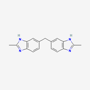 6,6'-methylenebis(2-methyl-1H-benzimidazole)