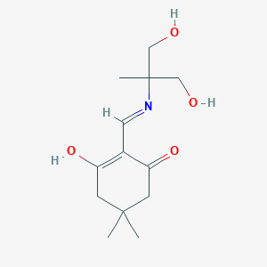 2-({[2-hydroxy-1-(hydroxymethyl)-1-methylethyl]amino}methylene)-5,5-dimethyl-1,3-cyclohexanedione