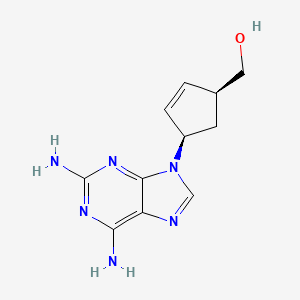 molecular formula C11H14N6O B600875 去环丙基阿巴卡韦 CAS No. 124752-25-6
