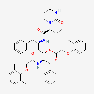 molecular formula C47H58N4O7 B600905 洛匹那韦杂质 S CAS No. 943250-65-5