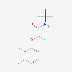 molecular formula C15H23NO2 B6009246 N-(tert-butyl)-2-(2,3-dimethylphenoxy)propanamide 