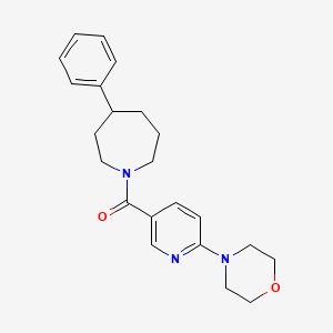 1-{[6-(4-morpholinyl)-3-pyridinyl]carbonyl}-4-phenylazepane
