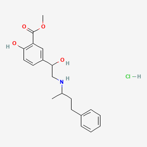 molecular formula C20H26ClNO4 B600973 Labetalol Impurity B HCl (Mixture of Diastereomers) CAS No. 33778-93-7