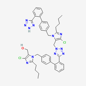molecular formula C44H44Cl2N12O B600984 N2-洛沙坦酰基-洛沙坦 CAS No. 230971-72-9