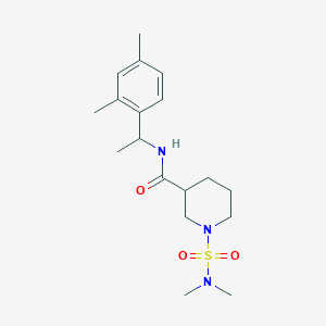 1-[(dimethylamino)sulfonyl]-N-[1-(2,4-dimethylphenyl)ethyl]-3-piperidinecarboxamide