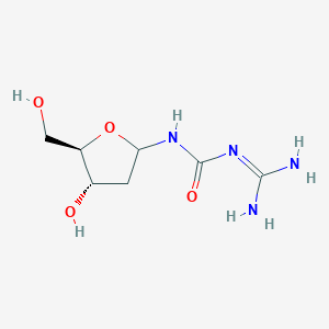 B601078 D-2'-Deoxyribofuranosyl-3-guanylurea (alpha/beta-Mixture) CAS No. 570410-72-9