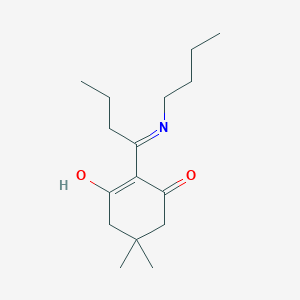 molecular formula C16H27NO2 B6010936 2-[1-(butylamino)butylidene]-5,5-dimethyl-1,3-cyclohexanedione 