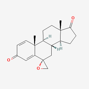 molecular formula C20H24O3 B601112 Epoxy Exemestane (6-Alfa Isomer) CAS No. 152764-24-4