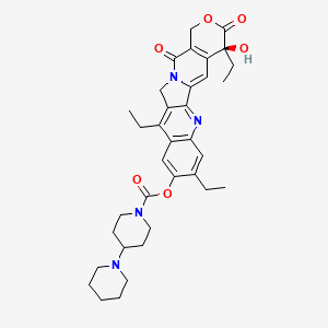 molecular formula C35H42N4O6 B601129 8-Ethyl Irinotecan CAS No. 947687-02-7