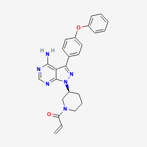 molecular formula C25H24N6O2 B601141 (S)-Ibrutinib CAS No. 936563-97-2