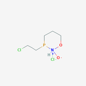 3-(Chloroethyl)-2-chlorooxaazaphosphorinane 2-oxide