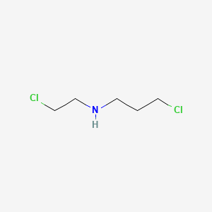 molecular formula C5H11Cl2N B601148 3-chloro-N-(2-chloroethyl)propan-1-amine CAS No. 42453-19-0