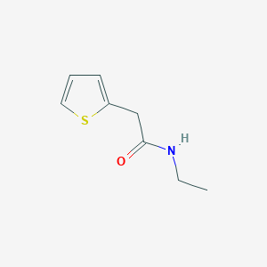 molecular formula C8H11NOS B6011540 N-ethyl-2-(2-thienyl)acetamide 
