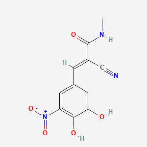 (2E)-2-Cyano-3-(3,4-dihydroxy-5-nitrophenyl)-N-methylprop-2-enamide