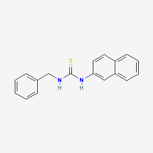 1-Benzyl-3-naphthalen-2-ylthiourea