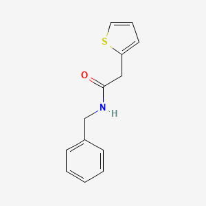 molecular formula C13H13NOS B6012221 N-benzyl-2-(2-thienyl)acetamide 