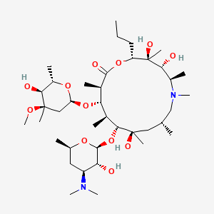 molecular formula C39H74N2O12 B601234 2-去乙基-2-丙基阿奇霉素 CAS No. 763924-54-5