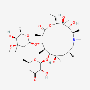 molecular formula C36H65NO13 B601242 3'-De(dimethylamino)-3'-oxoazithromycin CAS No. 612069-25-7