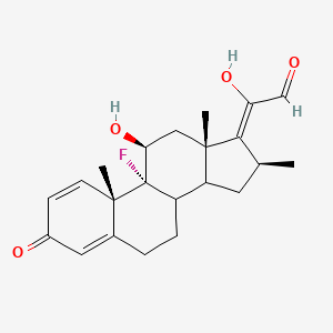 molecular formula C22H27FO4 B601250 Betamethasone Enol Aldehyde Z Isomer CAS No. 52647-06-0