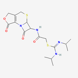 molecular formula C17H24N4O4S2 B601289 Cefathiamidine Lactone CAS No. 905712-22-3