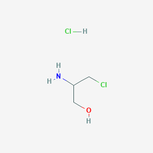 molecular formula C3H9Cl2NO B601340 2-氨基-3-氯丙醇盐酸盐 CAS No. 54798-73-1