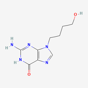 molecular formula C9H13N5O2 B601343 9-(4-Hydroxybutyl)guanine CAS No. 23169-37-1