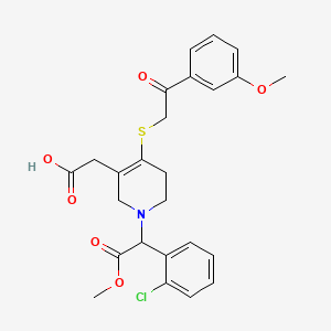 molecular formula C25H26ClNO6S B601348 氯吡格雷杂质6 CAS No. 1346598-12-6