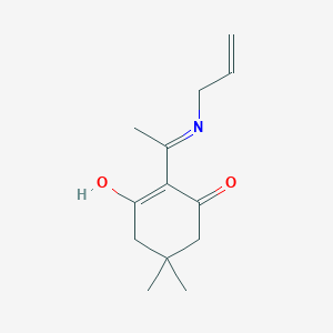 3-hydroxy-5,5-dimethyl-2-(C-methyl-N-prop-2-enylcarbonimidoyl)cyclohex-2-en-1-one