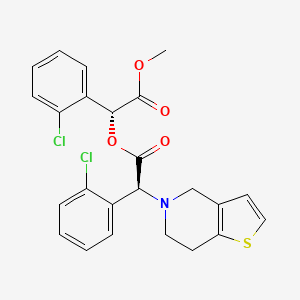 molecular formula C24H21Cl2NO4S B601368 氯吡格雷杂质 D CAS No. 1421283-60-4