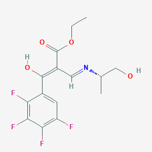 molecular formula C15H15F4NO4 B601401 左氧氟沙星四氟杂质 1 CAS No. 110548-02-2