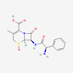 molecular formula C16H17N3O5S B601409 头孢氨苄亚砜 CAS No. 56193-21-6