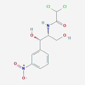 molecular formula C11H12Cl2N2O5 B601413 2,2-二氯-N-[(1S,2R)-1,3-二羟基-1-(3-硝基苯基)丙烷-2-基]乙酰胺 CAS No. 138125-71-0