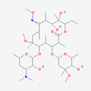 molecular formula C39H72N2O13 B601421 克拉霉素杂质O CAS No. 127252-80-6