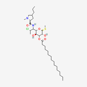 molecular formula C34H63ClN2O6S B601430 克林霉素3-棕榈酸酯 CAS No. 68225-59-2