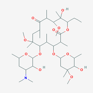 molecular formula C39H71NO13 B601440 Clarithromycin Impurity E CAS No. 81103-14-2