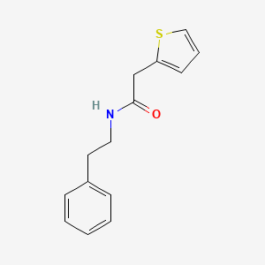 N-(2-phenylethyl)-2-thiophen-2-ylacetamide