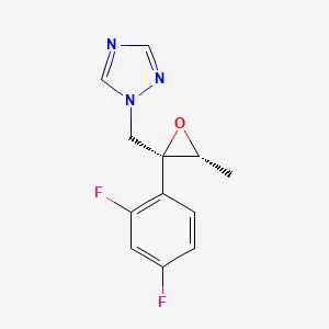 B601462 1-(((2S,3R)-2-(2,4-difluorophenyl)-3-methyloxiran-2-yl)methyl)-1H-1,2,4-triazole CAS No. 135270-07-4