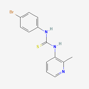 1-(4-Bromophenyl)-3-(2-methylpyridin-3-yl)thiourea