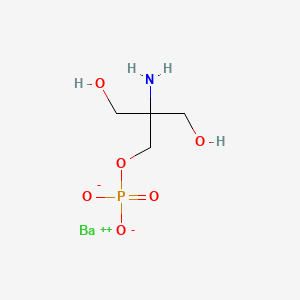 molecular formula C4H10BaNO6P B601497 磷霉素 EP 杂质 C（钡盐） CAS No. 114252-50-5