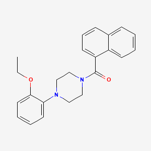 1-(2-ethoxyphenyl)-4-(1-naphthoyl)piperazine