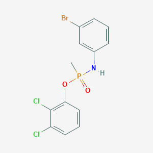 2,3-dichlorophenyl N-(3-bromophenyl)-P-methylphosphonamidoate