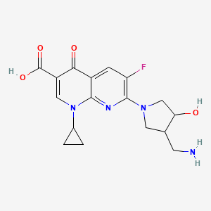 molecular formula C17H19FN4O4 B601504 Gemifloxacin Impurity CAS No. 213672-25-4